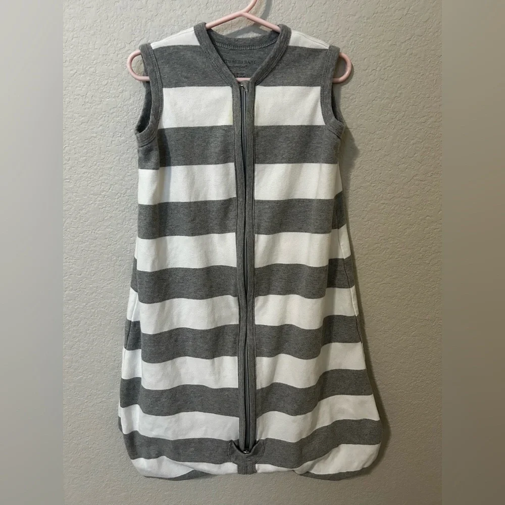 Burt’s Bees Baby Striped Organic Cotton Sleep Sack 6–12M